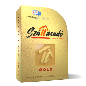 Szallasado hirdetesi csomag doboz – gold Szallasado hirdetesi csomag doboz - gold