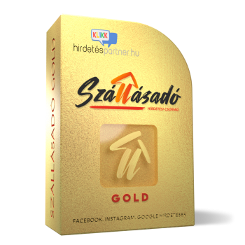 Szallasado hirdetesi csomag doboz – gold Szallasado hirdetesi csomag doboz - gold